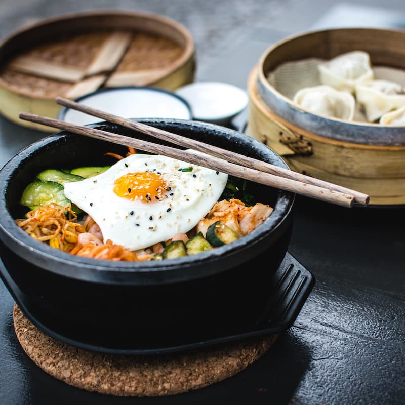 photo of beautifully arreanged food
