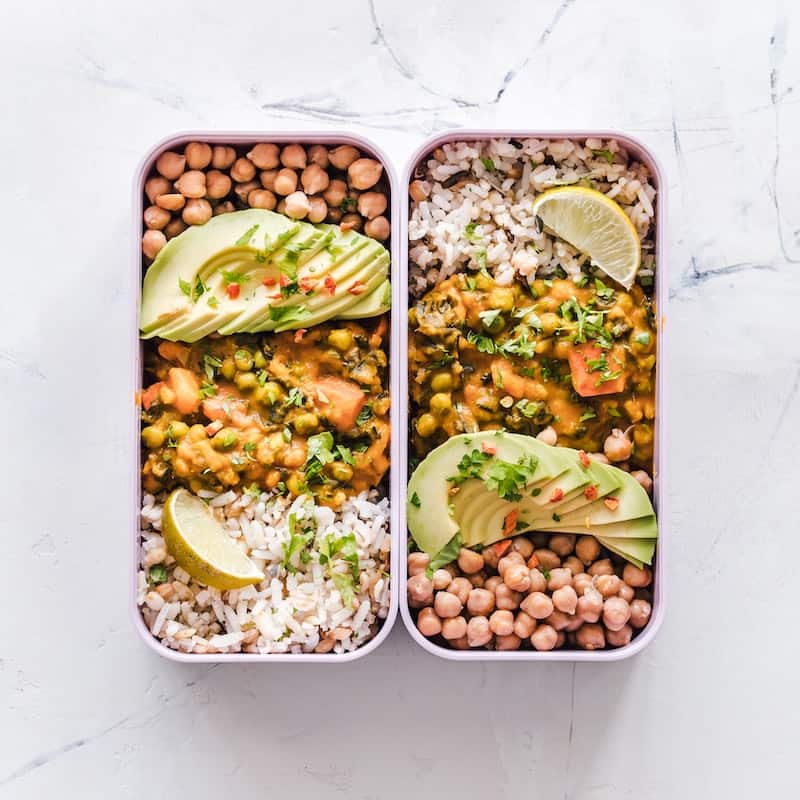 photo of beautifully arreanged food