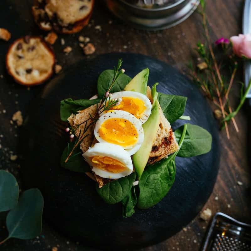 photo of beautifully arreanged food